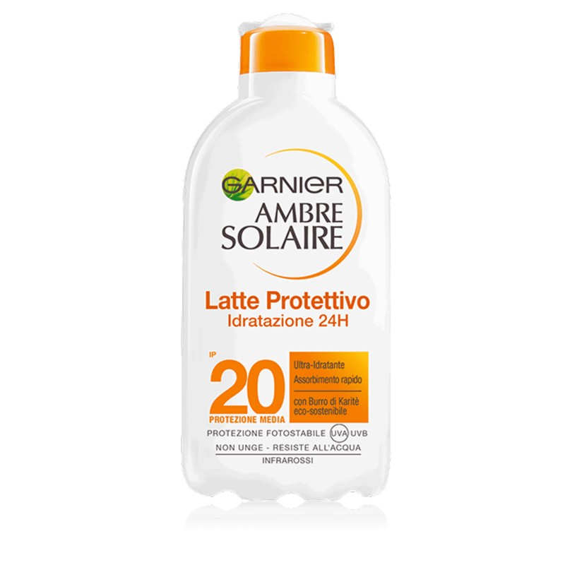 AMBRE SOLAIRE LATTE SPF20 200 ML        