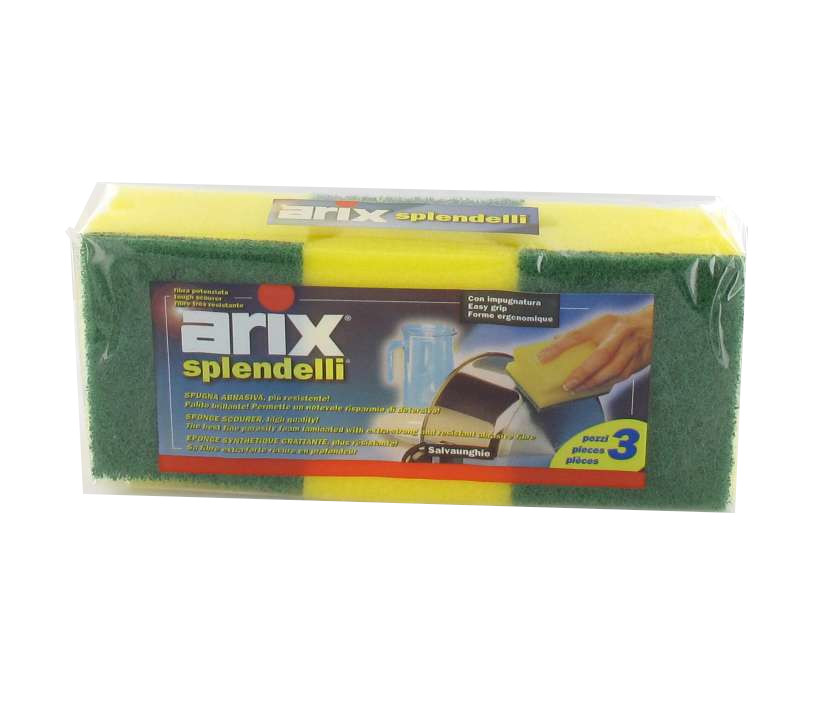ARIX TRIS SPUGNA ABRASIVA C/IMP.        