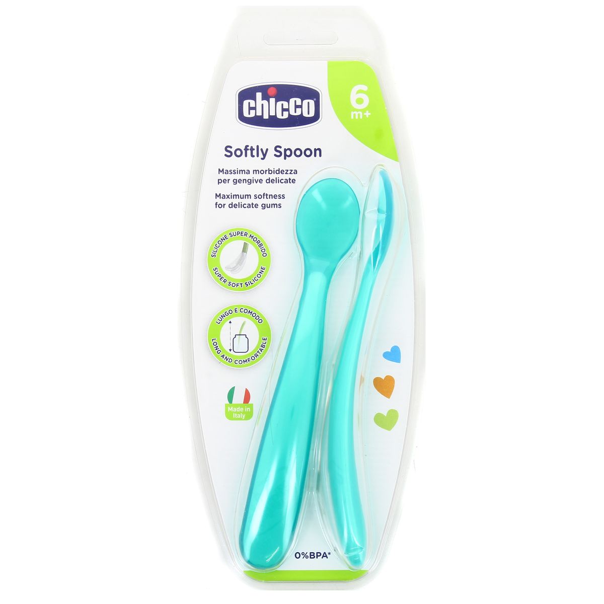 CHICCO CUCCHIAIO SILICONE MASCHILE      