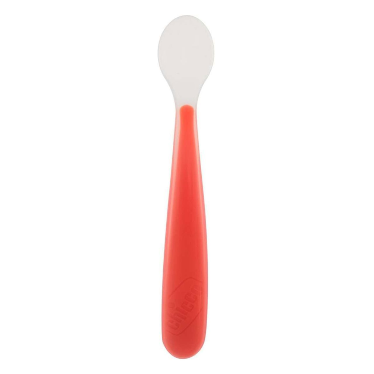 CUCCHIAIO MORBIDO SILICONE 6M+ ROSSO    