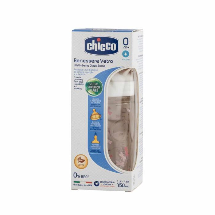 CHICCO WB BIBERON VETRO DECO 150ML      
