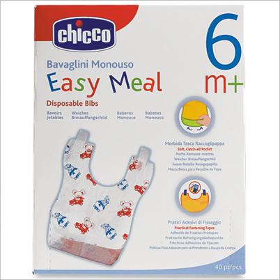 CHICCO BAVAGLINI MONOUSO 36 PZ          