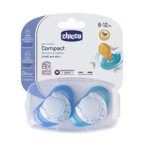 SUCCHIETTO COMPACT LT 6-12M 2PZ BLU     