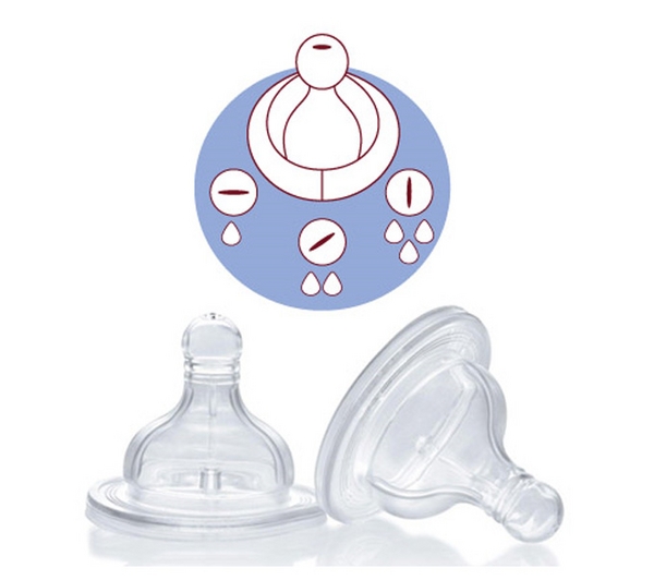 CHICCO TETTARELLA 2PZ SILICONE          