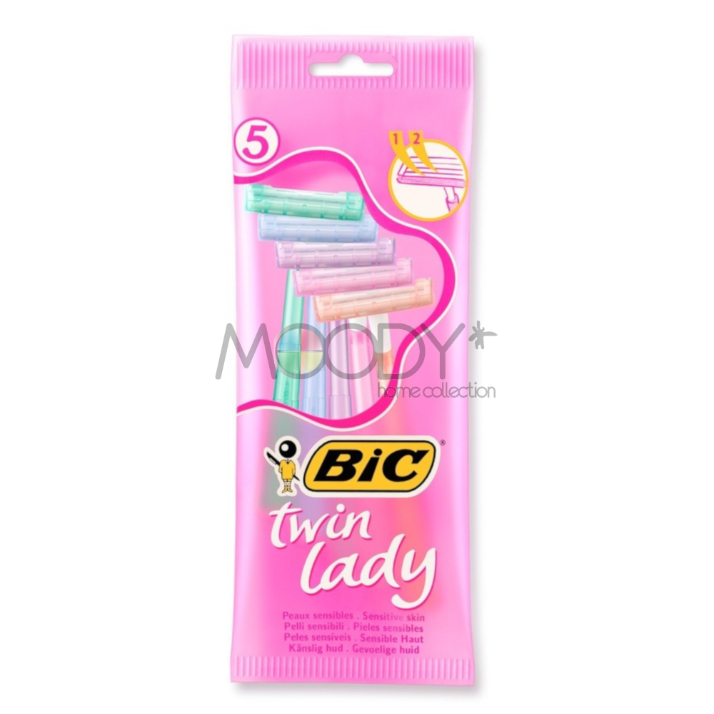 BIC TWIN LADY RASOIO 5 PZ               