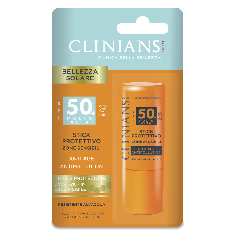 CLINIANS SOLARE STICK SPF50 ANTIAGE     