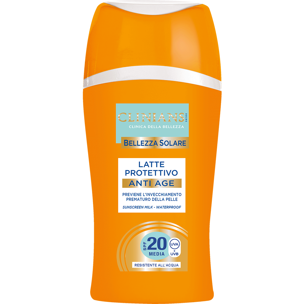 CLINIANS SOLARE LATTE SPF20 ANTIAGE     