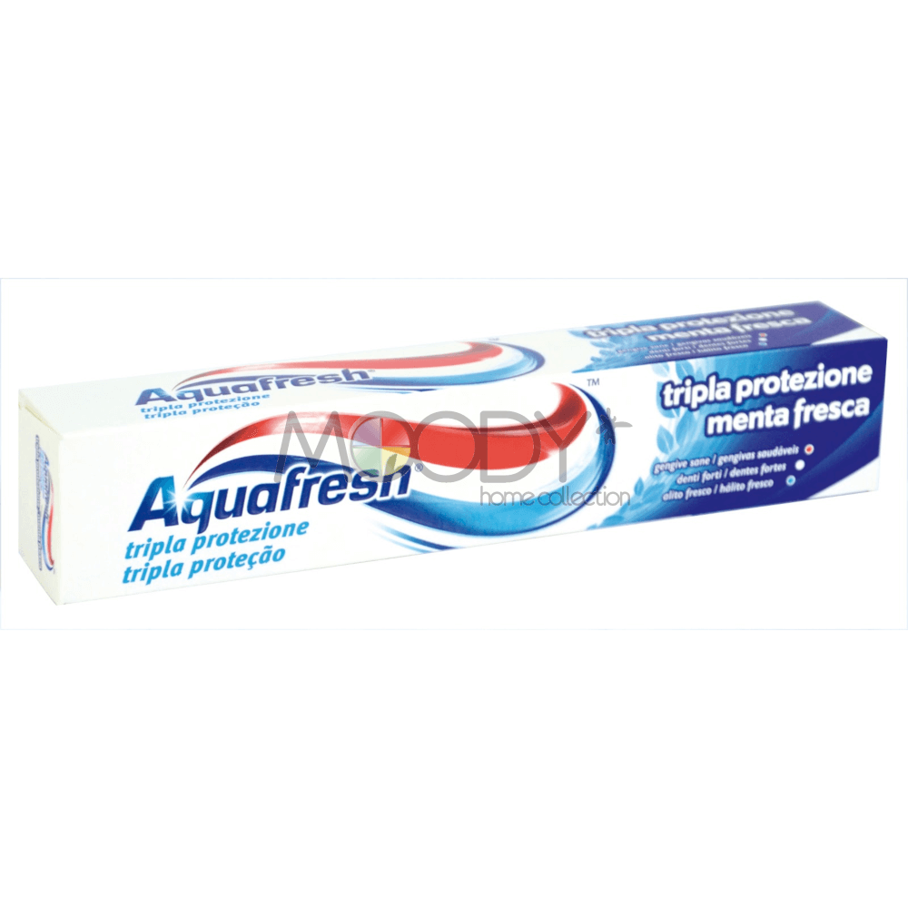 AQUAFRESH DENTIFRICIO 2 PZ TRIPLA PR    