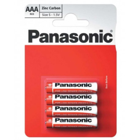 PANASONIC MINISTILO 4PZ ZINCOCARBONE    