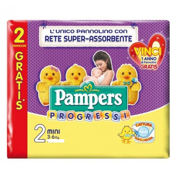 PAMPERS PROGRESSI 2 MINI                