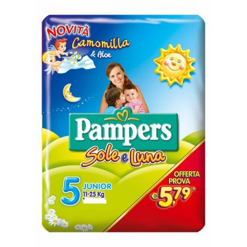 PAMPERS SOLE E LUNA V JUNIOR            