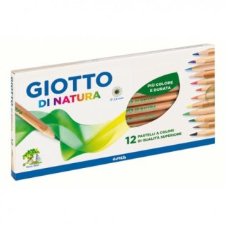 GIOTTO PASTELLI 12 PZ DI NATURA         