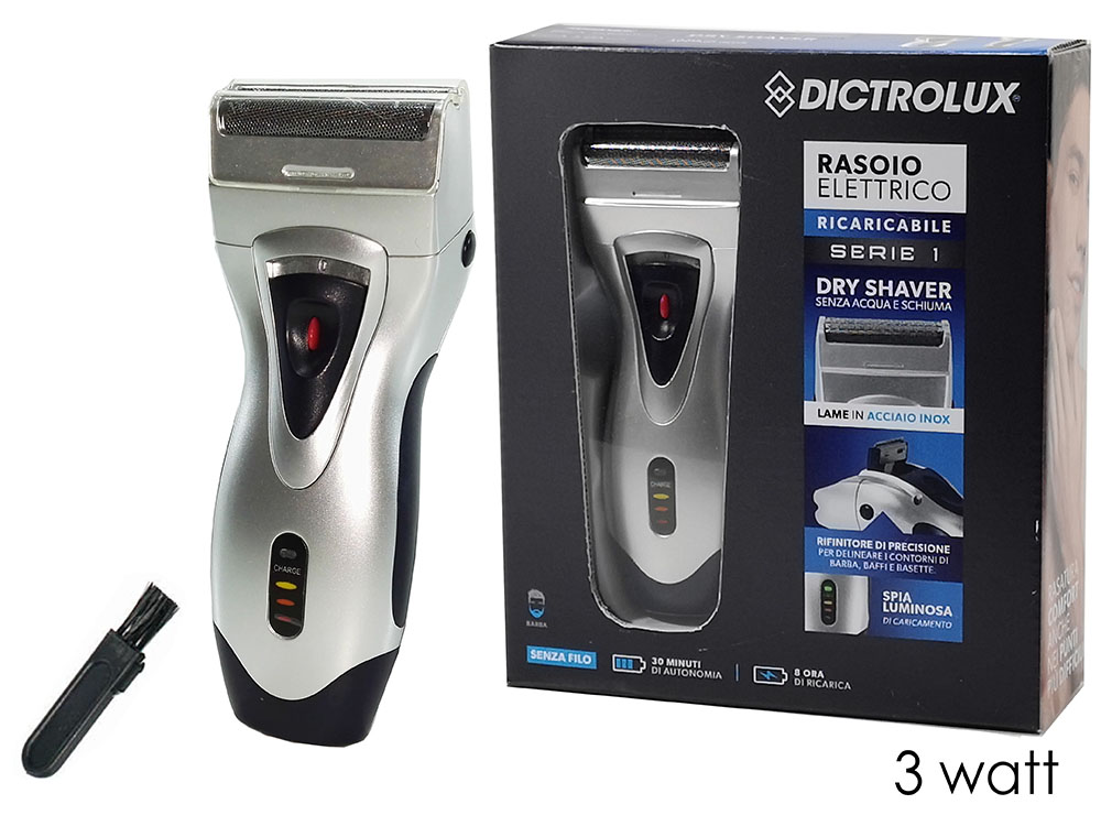 RASOIO 2 TESTINE SILVER                 