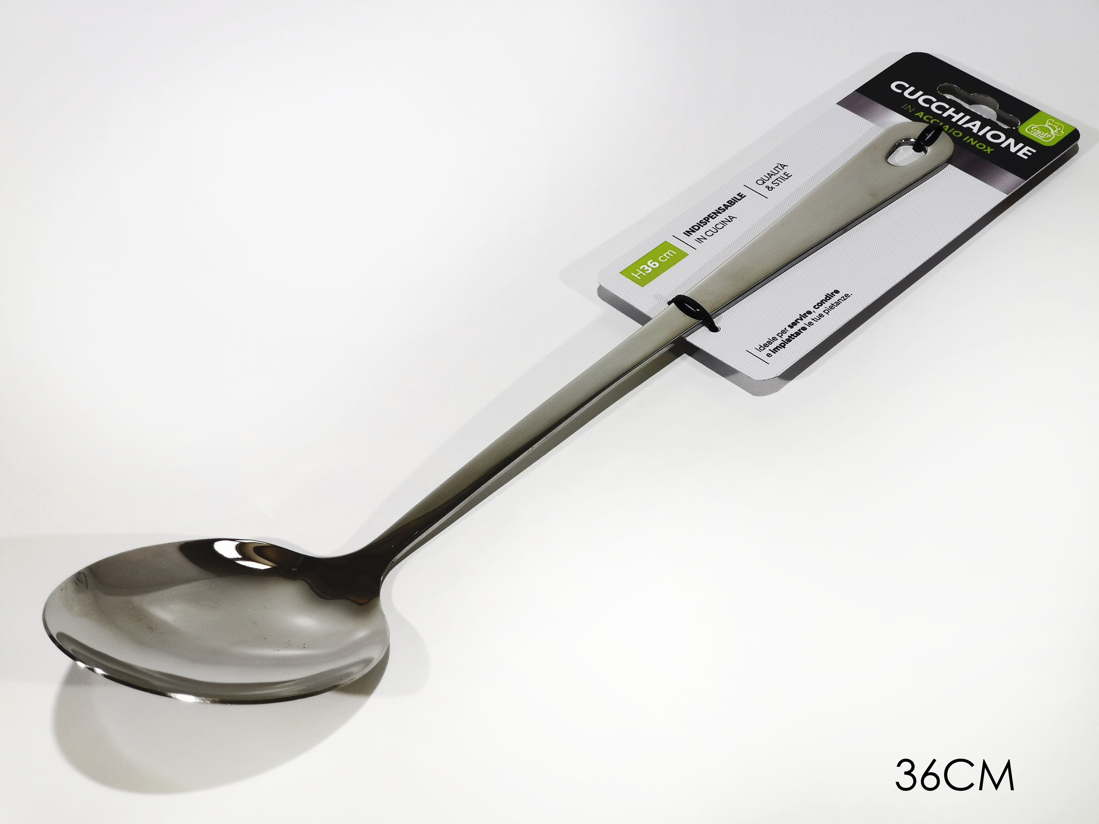 CUCCHIAIONE IN ACCIAIO 36CM             