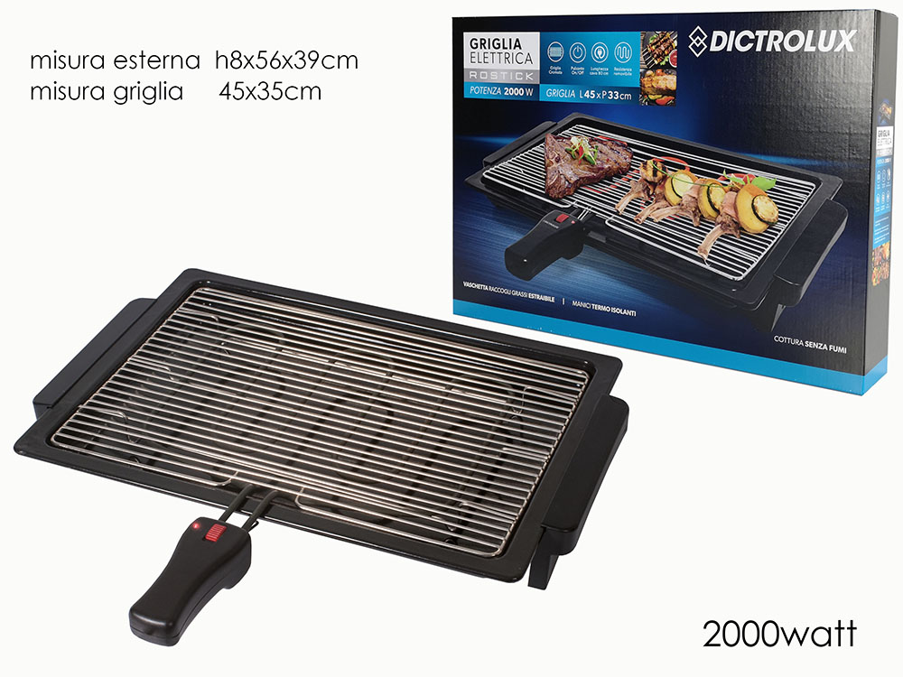 Griglia elettrica rostick 2000w nel catalogo Moody Home Collection