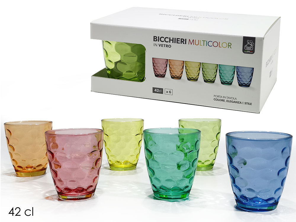 SET 6 BICCHIERI 42CL 6ASS               