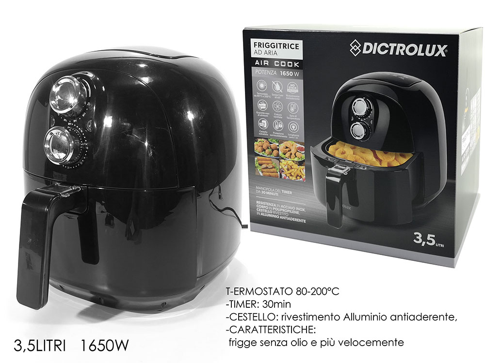 FRIGGITRICE AD ARIA 3.5 LT AIRCOOK      