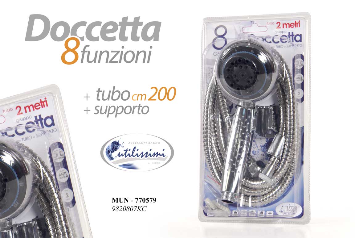 DOCCETTA TUBO 2M 8 FUNZIONI             