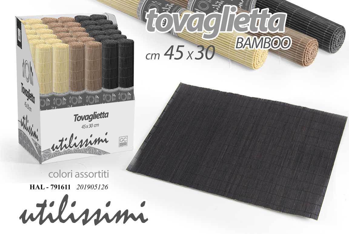 TOVAGLIETTA S.POSTO BAMBOO 45X30CM      