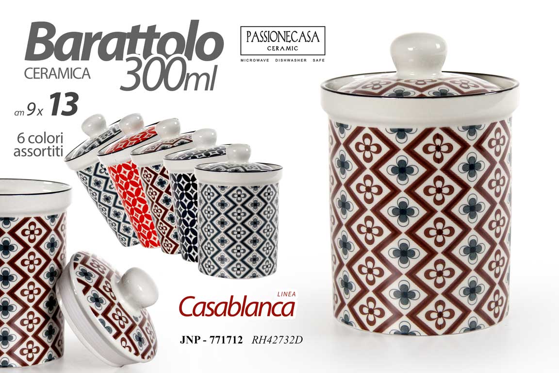 BARATTOLO 300ML 9X13CM                  