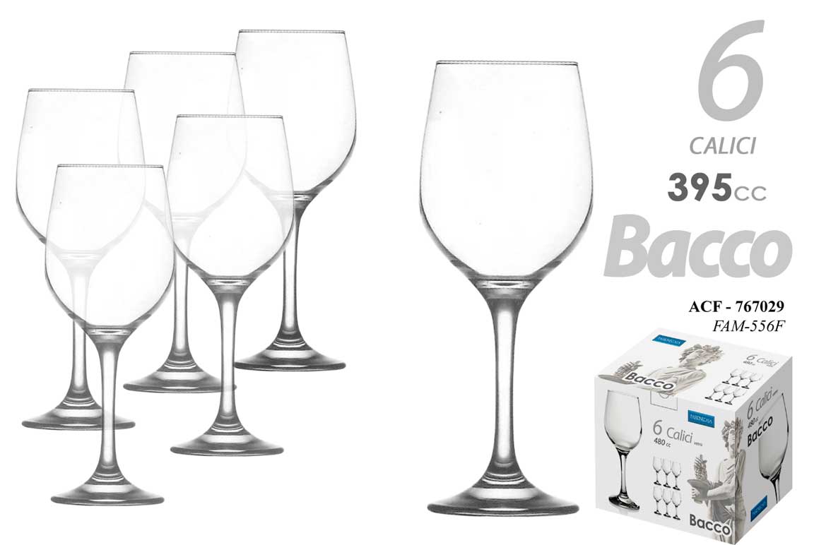 BACCO CALICI 6PZ 39CL                   