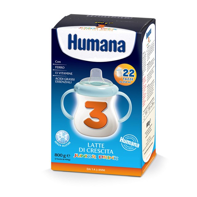 HUMANA 3 JUNIOR NATCARE 800GR           