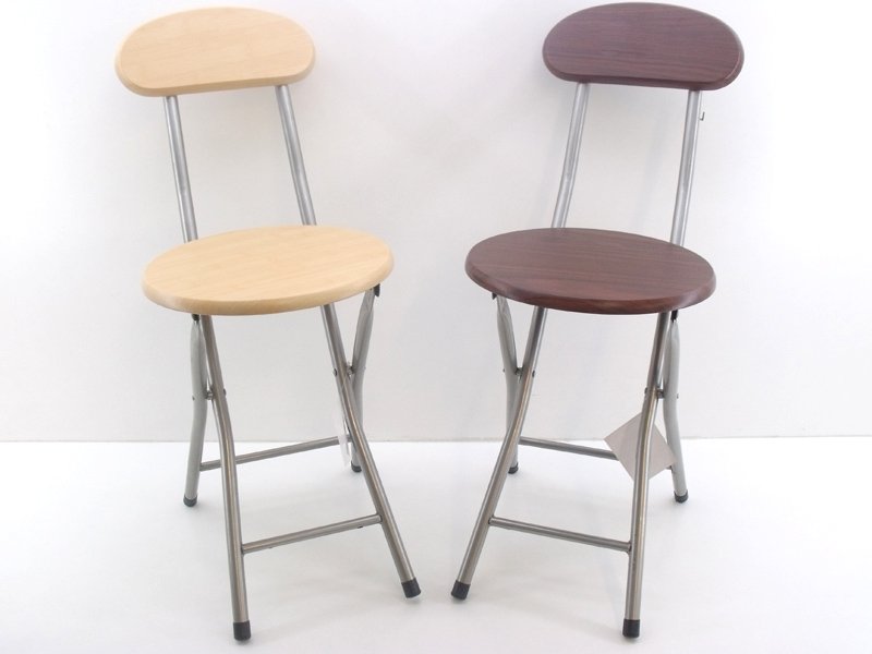 SGABELLO C/SCHIENALE LEGNO              