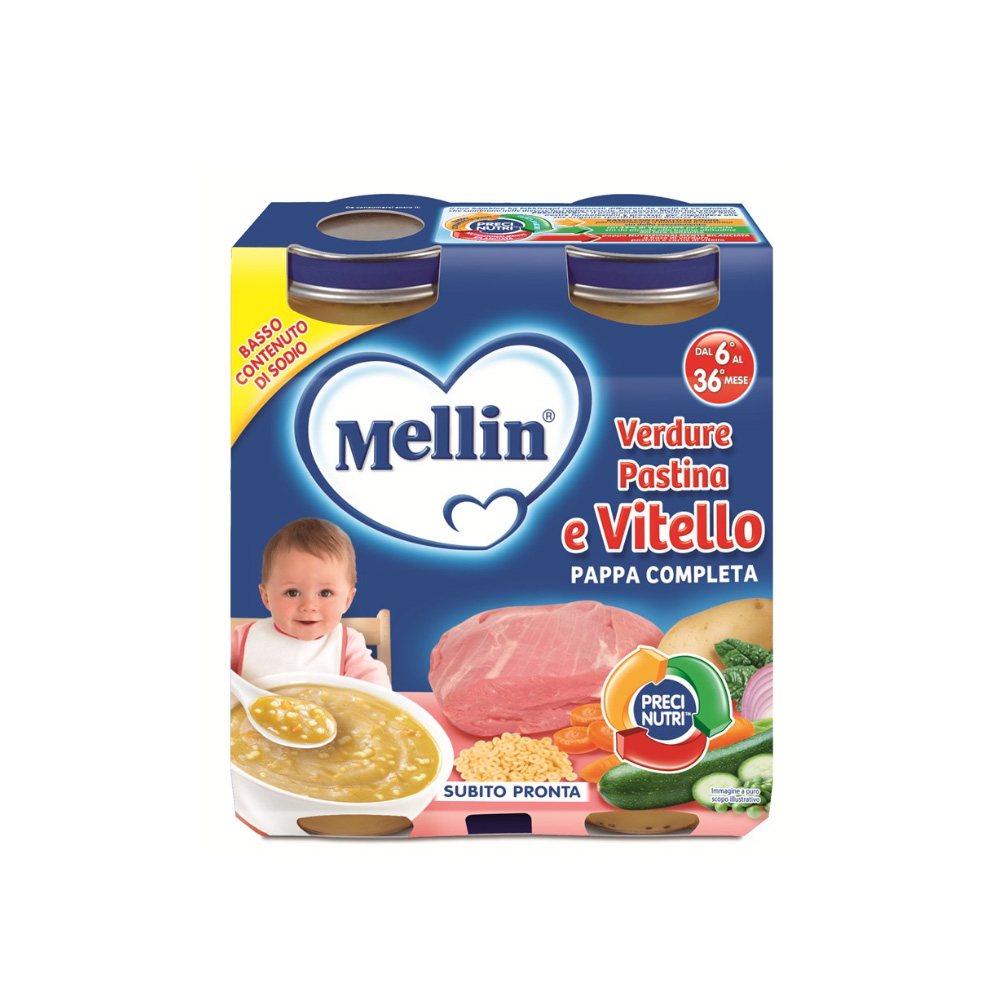 MELLIN PAPPA COMPLETA 2X250GR VITELL    