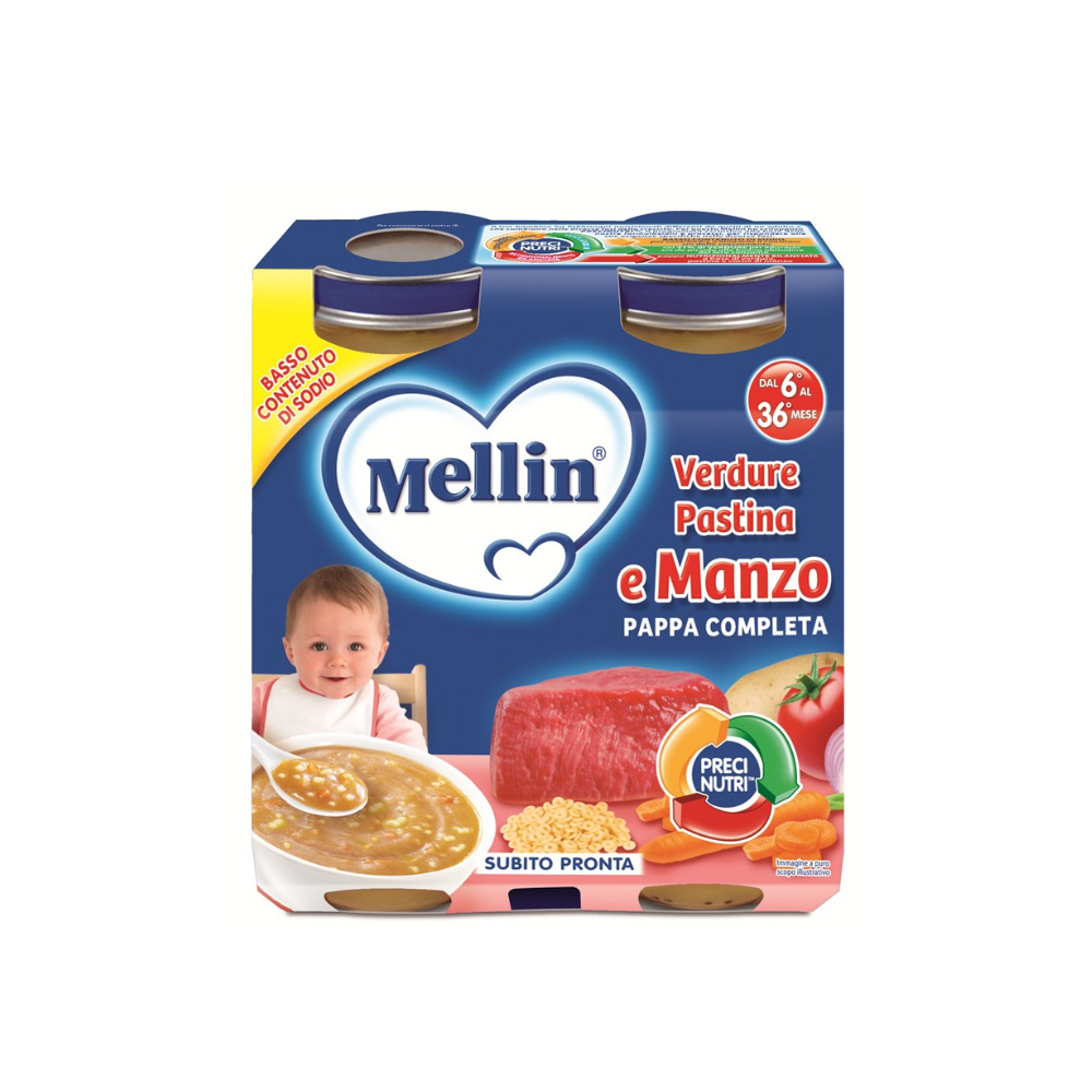 MELLIN PAPPA COMPLETA 2X250GR MANZO     