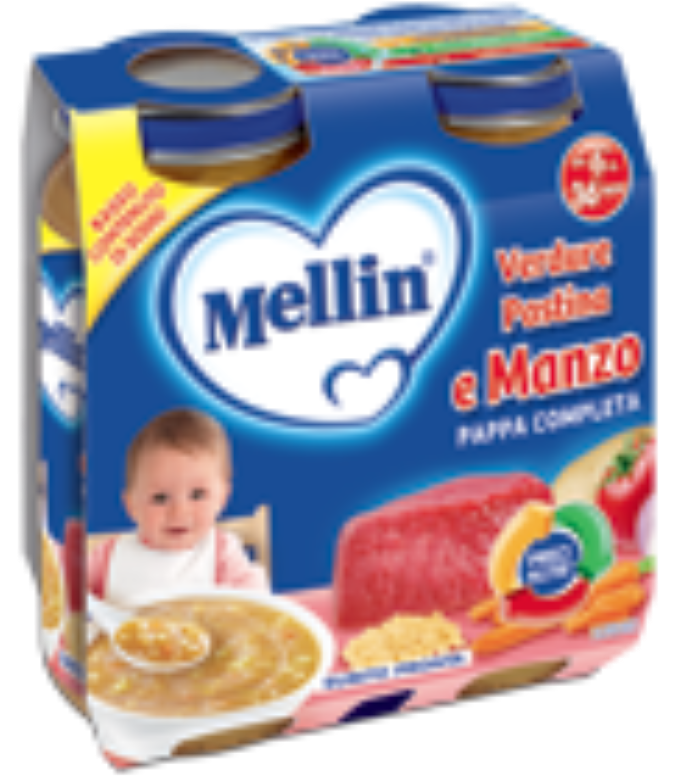 MELLIN PAPPA COMPLETA 2X250GR MANZO     