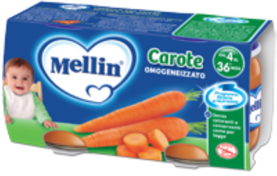 MELLIN OMOGEN.2X80GR CAROTE             