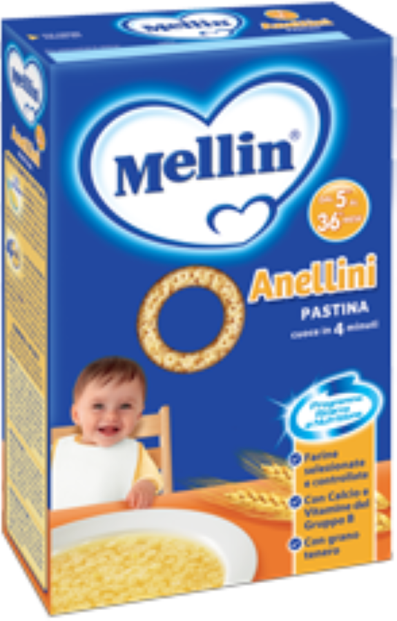 MELLIN PASTINA ANELLINI 500 GR          