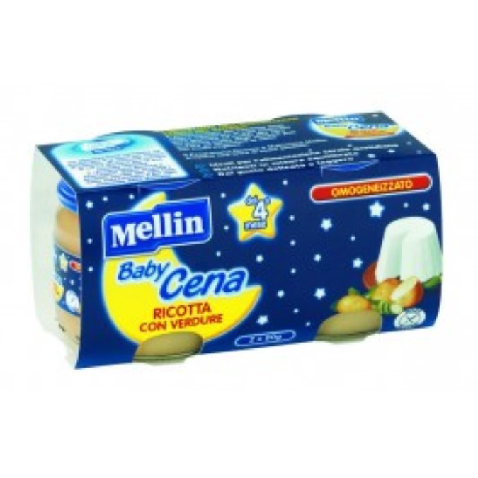 MELLIN OMOGEN.2X80GR RICOTTA VERDURE    