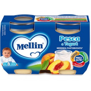 MELLIN MERENDA YOGURT 2X120GR PESCA     