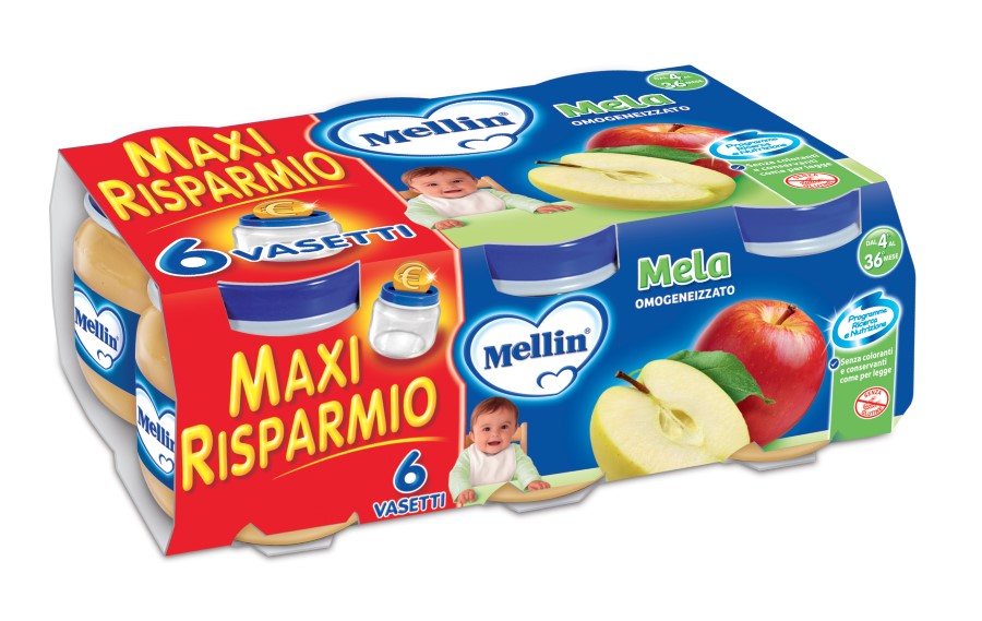 MELLIN OMOGEN.6X80GR MELA               