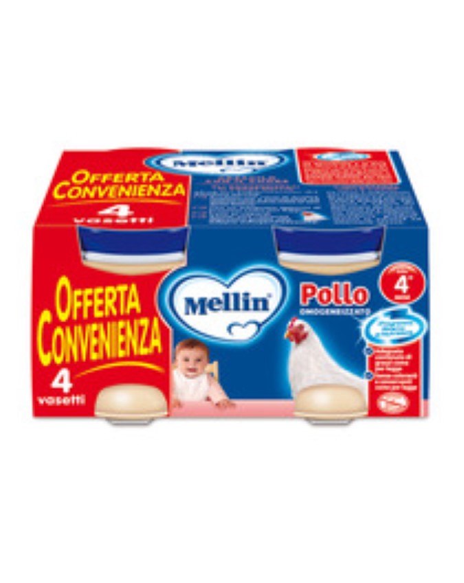 MELLIN OMOGEN.4X80GR POLLO              