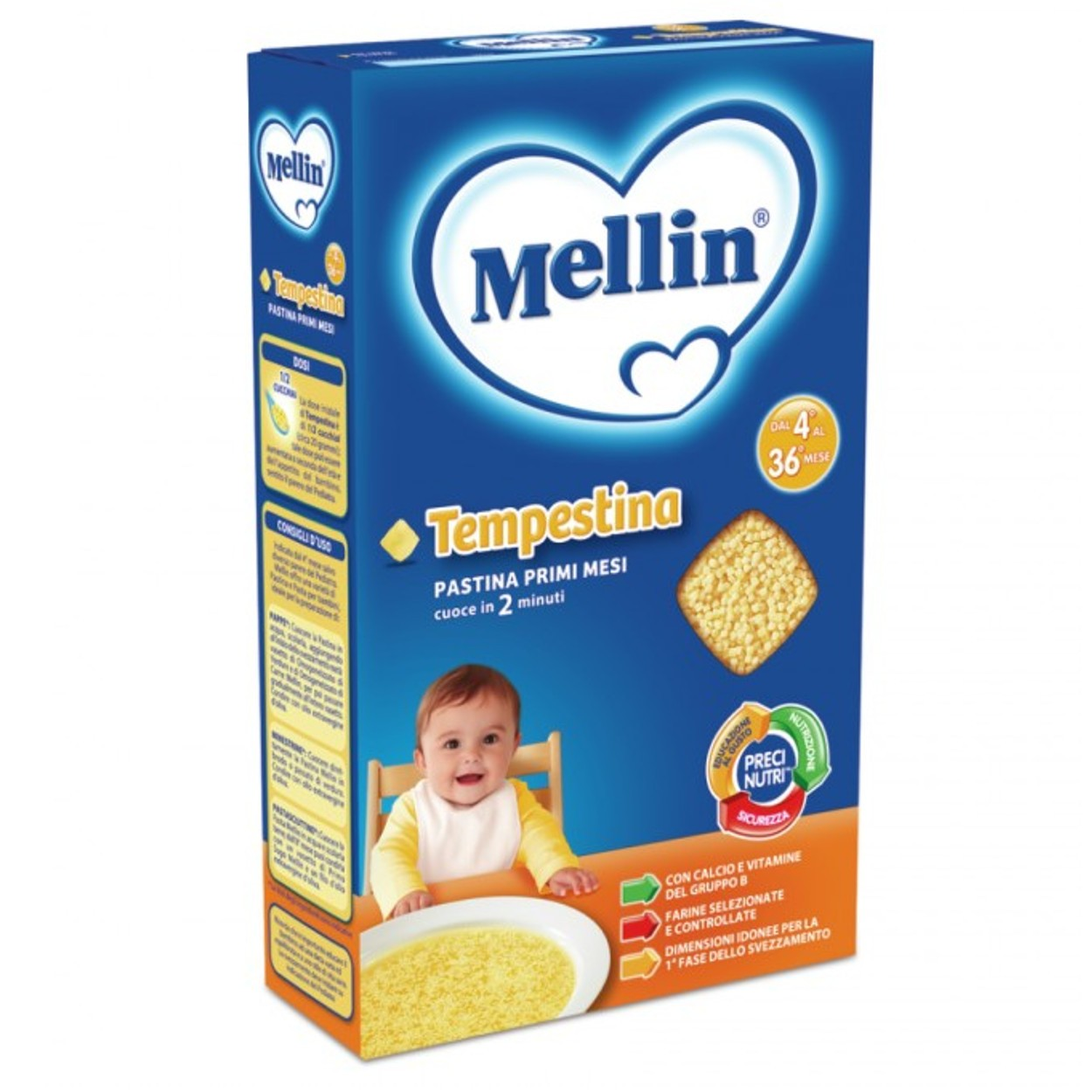 MELLIN PASTINA TEMPESTINA 500GR         