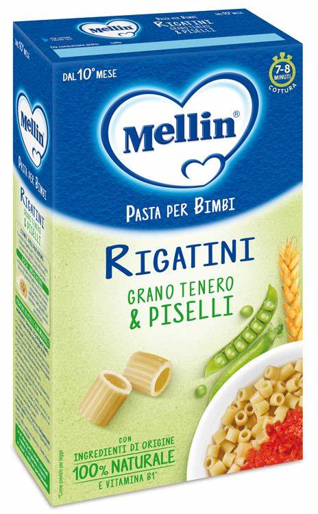 MELLIN RIGATINI PISELLI 280GR           