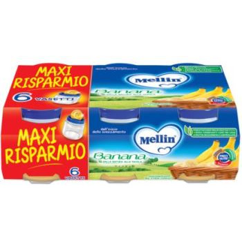 MELLIN OMOGEN.6X100GR BANANA            