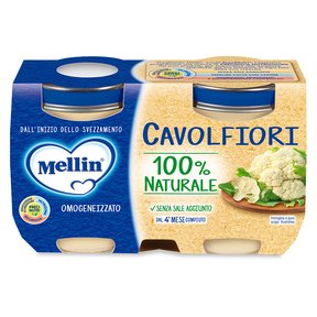 MELLIN OMOGEN.2X125 GR CAVOLO  100%     