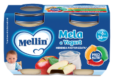 MELLIN MERENDA YOGURT 2X120GR MELA      