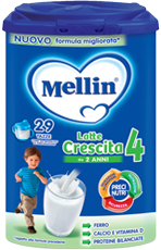 MELLIN LATTE 4 CRESCITA GUM 1200GR      