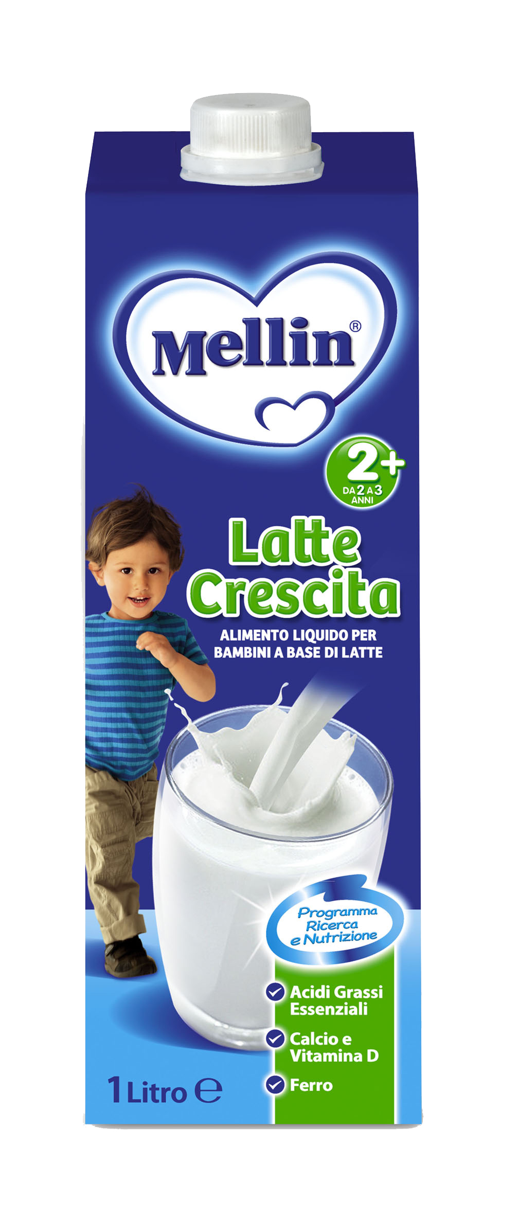 MELLIN LATTE 4 CRESCITA GUM  1LT        