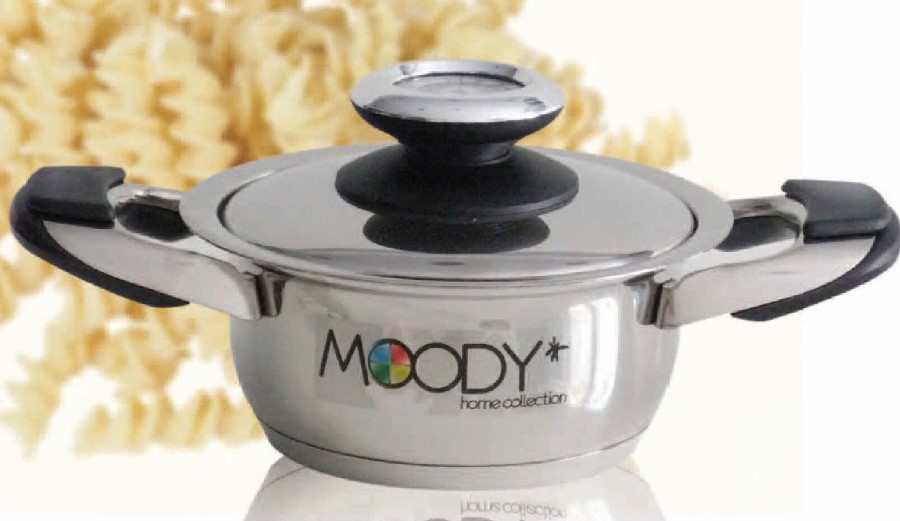 MOODY CASSERUOLA 24 CM INOX 18/10       