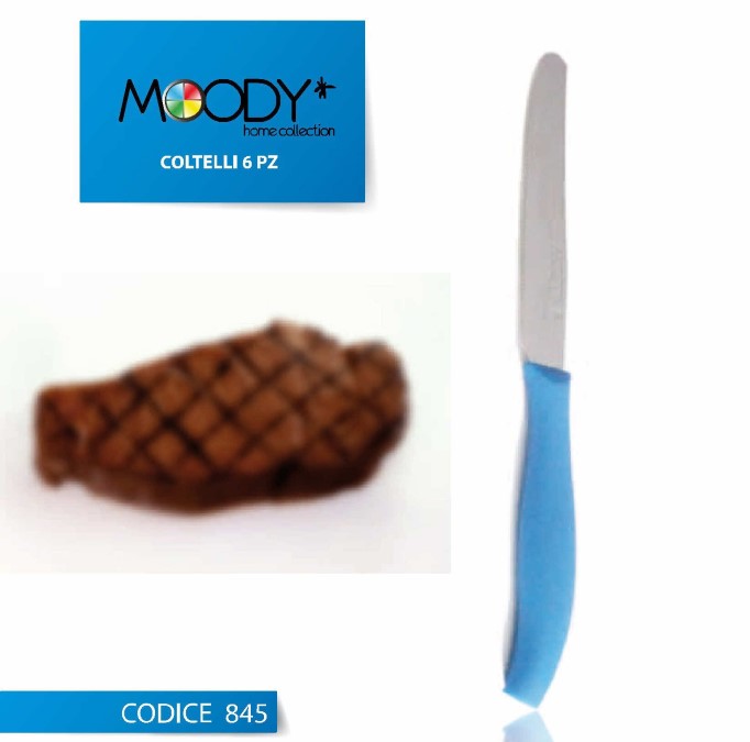 MOODY COLTELLI 6 PZ                     