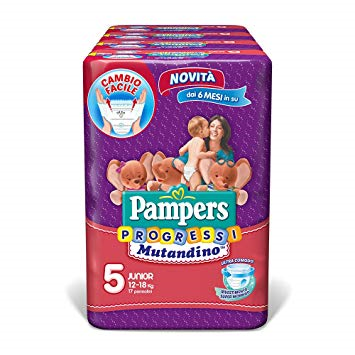 PAMPERS PROGRESSI MUTANDINO JUNIOR      