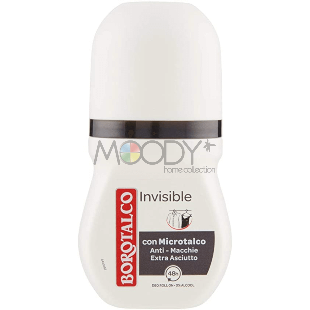 BOROTALCO DEO ROLL ON 50 INVISIBLE      