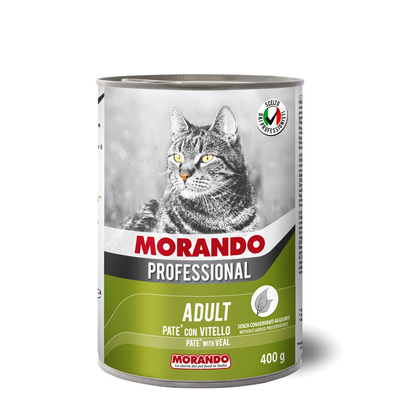 MIGLIOR GATTO 400GR PATE' VITELLO       