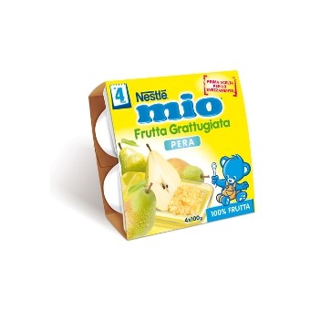 MIO MERENDA FRUTTA 4X100GR PERA         