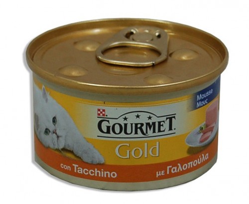 GOURMET GOLD 85GR MOUSSE TACCHINO       